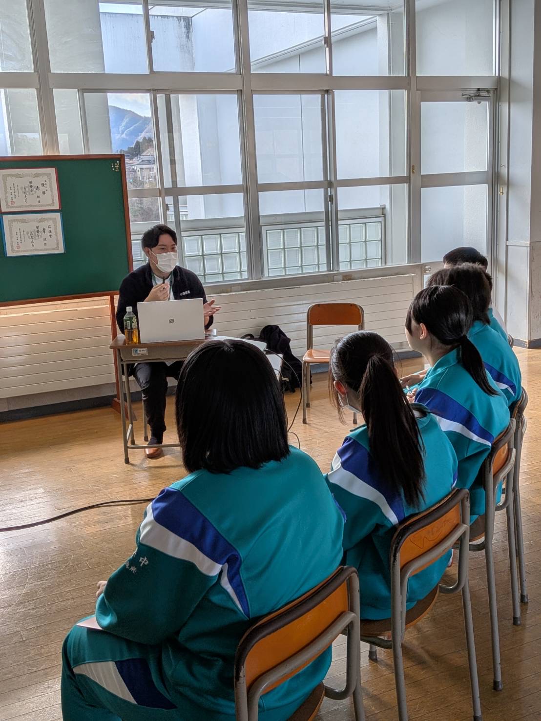 大平中学校「キャリア支援（職業理解）プログラム」